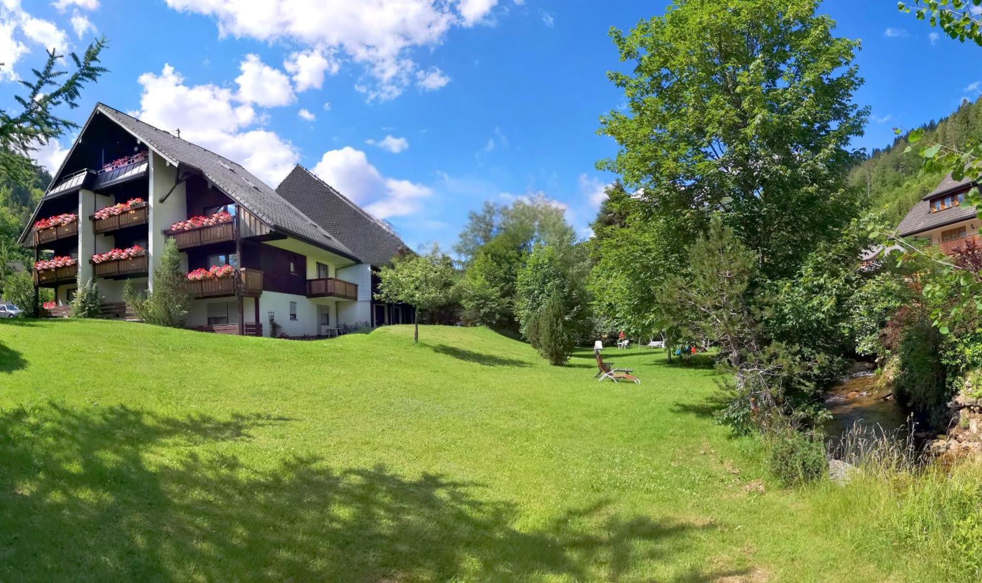 Naturidyll Am Fluss - Ferienhaus Albmatte - Grosser Garten Zum Grillen Und Entspannen-Direkt Neben Dem Radon Revitalbad Mit Sauna Und Thermalbecken St. Blasien Bagian luar foto